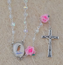 Crystal beads rosary